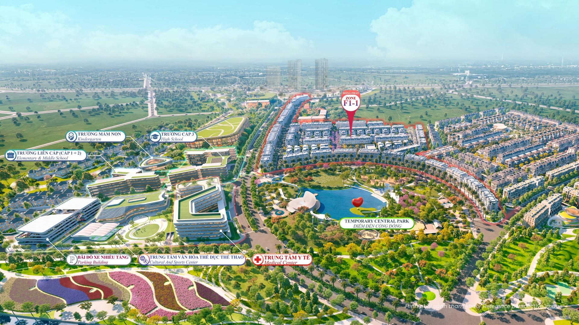 Tiện ích trung tâm Hồng Hạc City