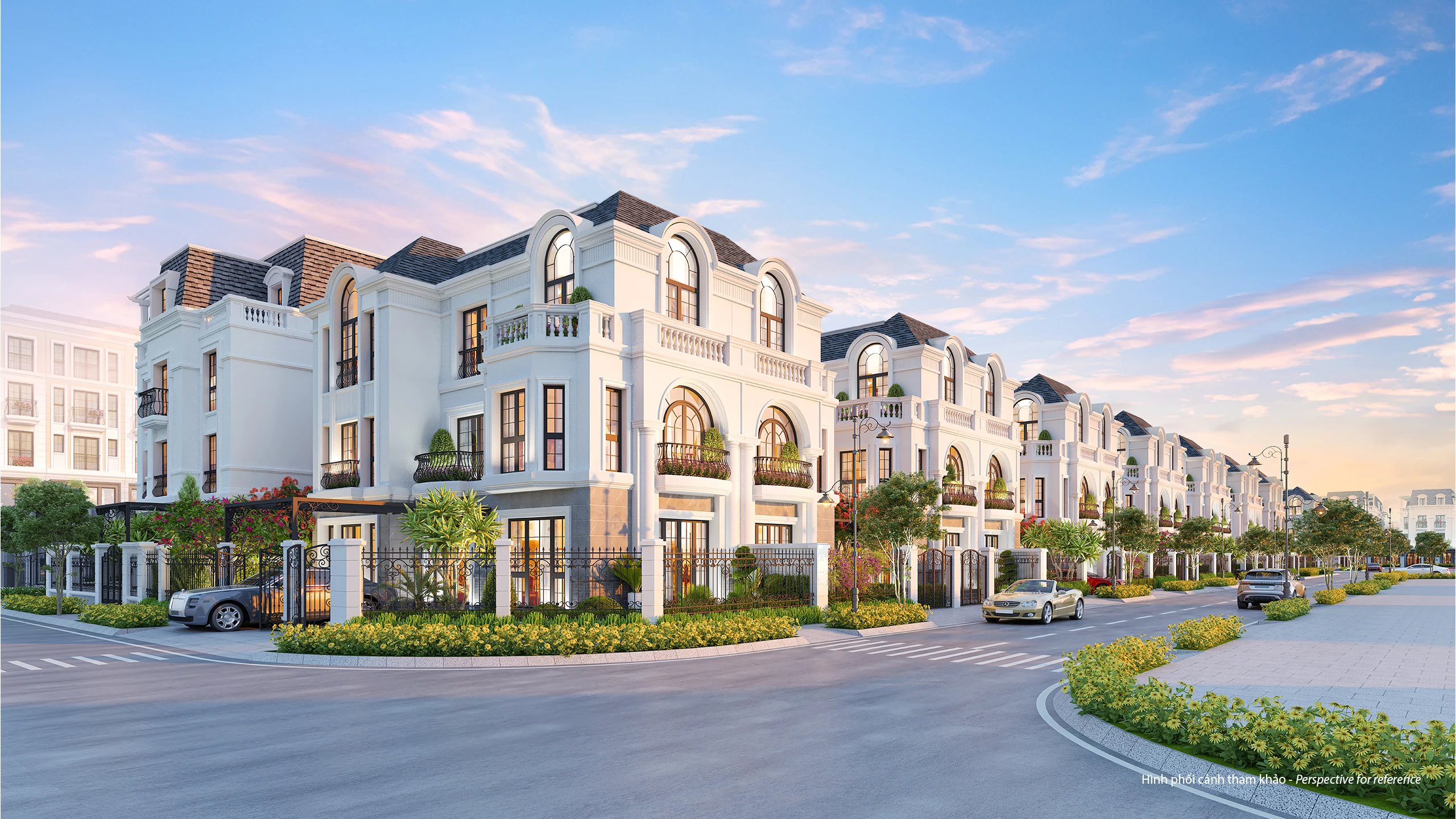 Biệt thự song lập Hồng Hạc City