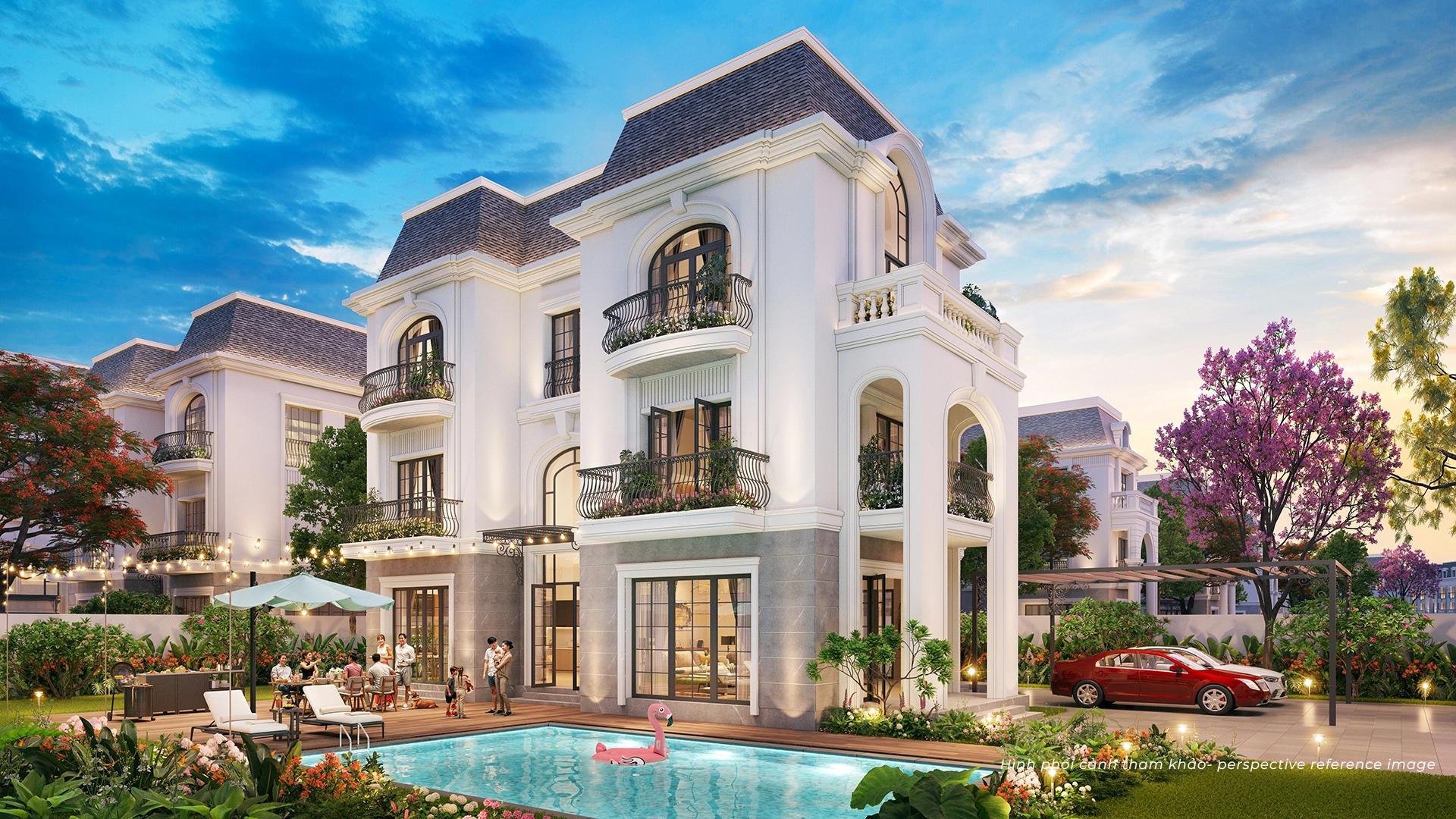 Biệt thự đơn lập Hồng Hạc City